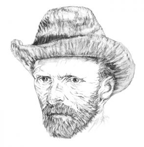 Tirage réalisé en Digigraphie de Vincent Vang Gogh - AïchaBendafi - Arles