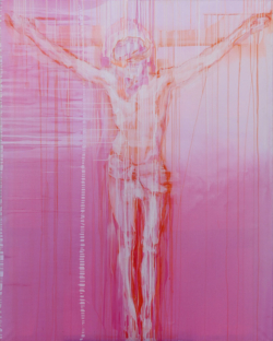 Acrylic on canvas - Christ 01