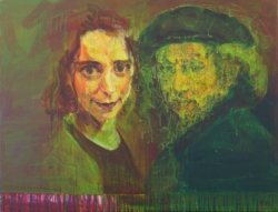 My self-portrait with Rembrandt