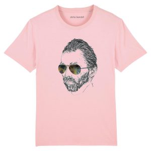 Pink Vincent Van Gogh T-shirt