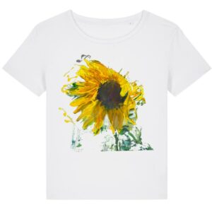 Tournesol Tee-shirt col ample et rond