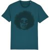Tee-shirt Jimi Hendrix bleu sombre