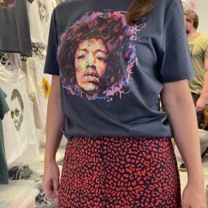Tee-shirt Jimi Hendrix peinture