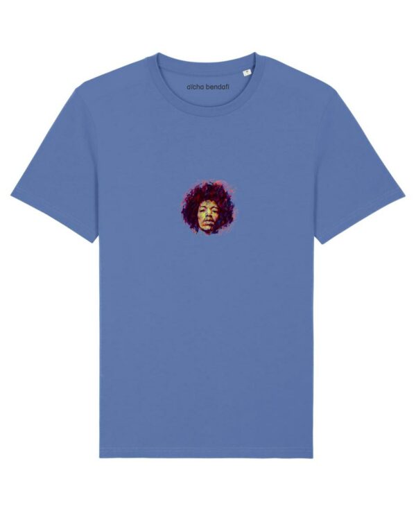 T-shirt Jimi Hendrix Bright Blue plexus