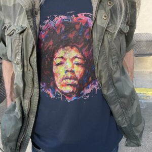 Tee-shirt Jimi Hendrix peinture
