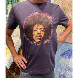 Tee-shirt Jimi Hendrix Indigo