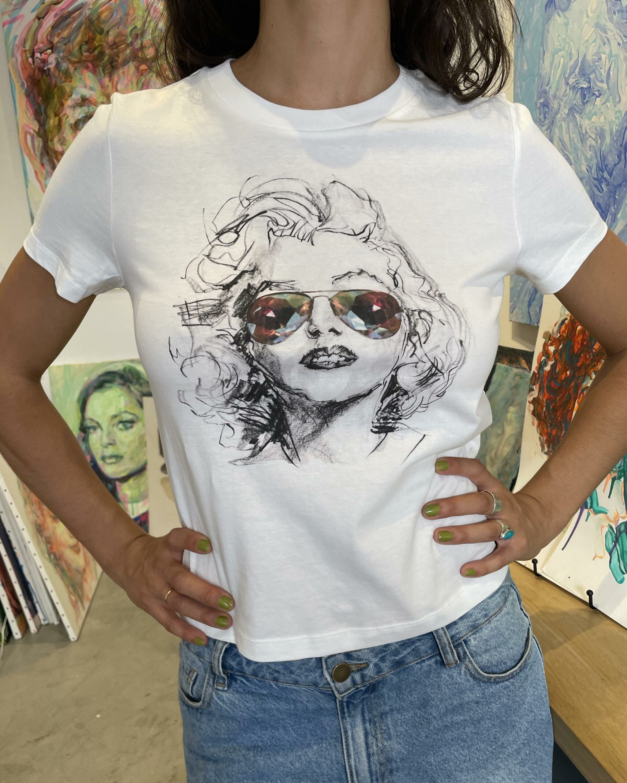 Marilyn Le T-shirt Marilyn femme Iconic
