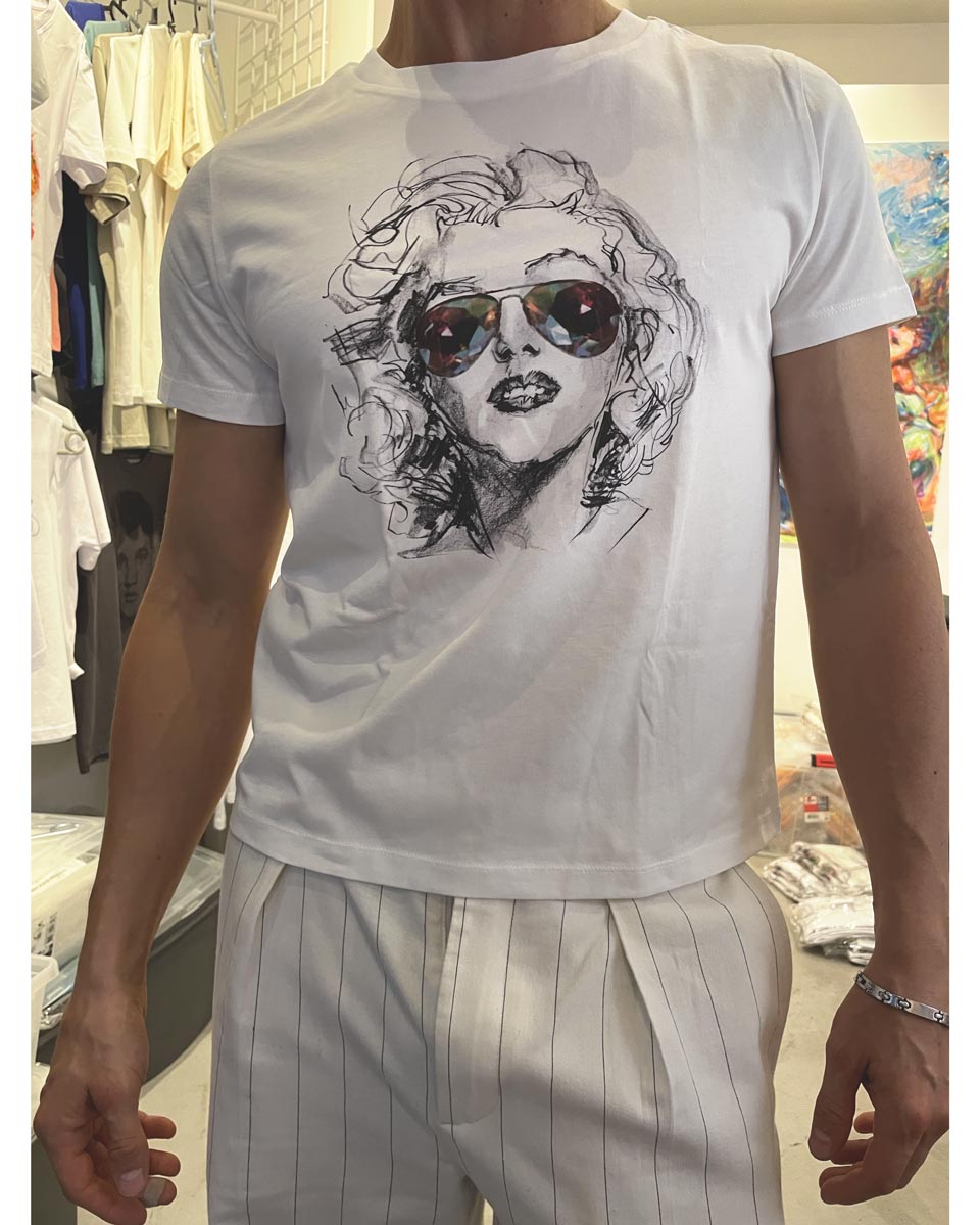 Tee-shirt Marilyn Monroe iconique